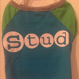 Stud Dog Tee Shirt 🐶 👕